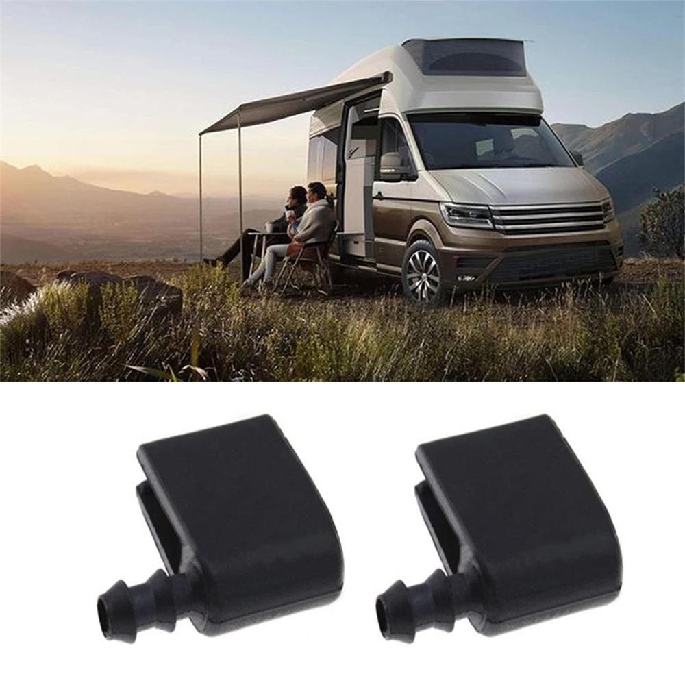 2x Форсунка омывателя лобового стекла Набор щеток стеклоочистителя Для 06-18 Mercedes-Benz Sprinter 2500 3500