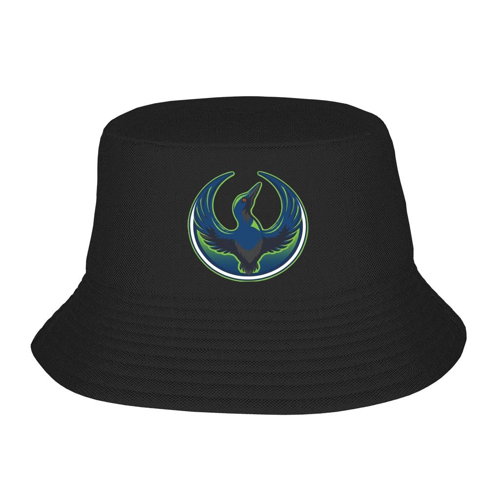 Purple Vikings Minnesota Rebel Loon Bucket Hat  Outdoor Fisherman Caps Foldable Sun Hats For Men Women Trendy Custom Cap
