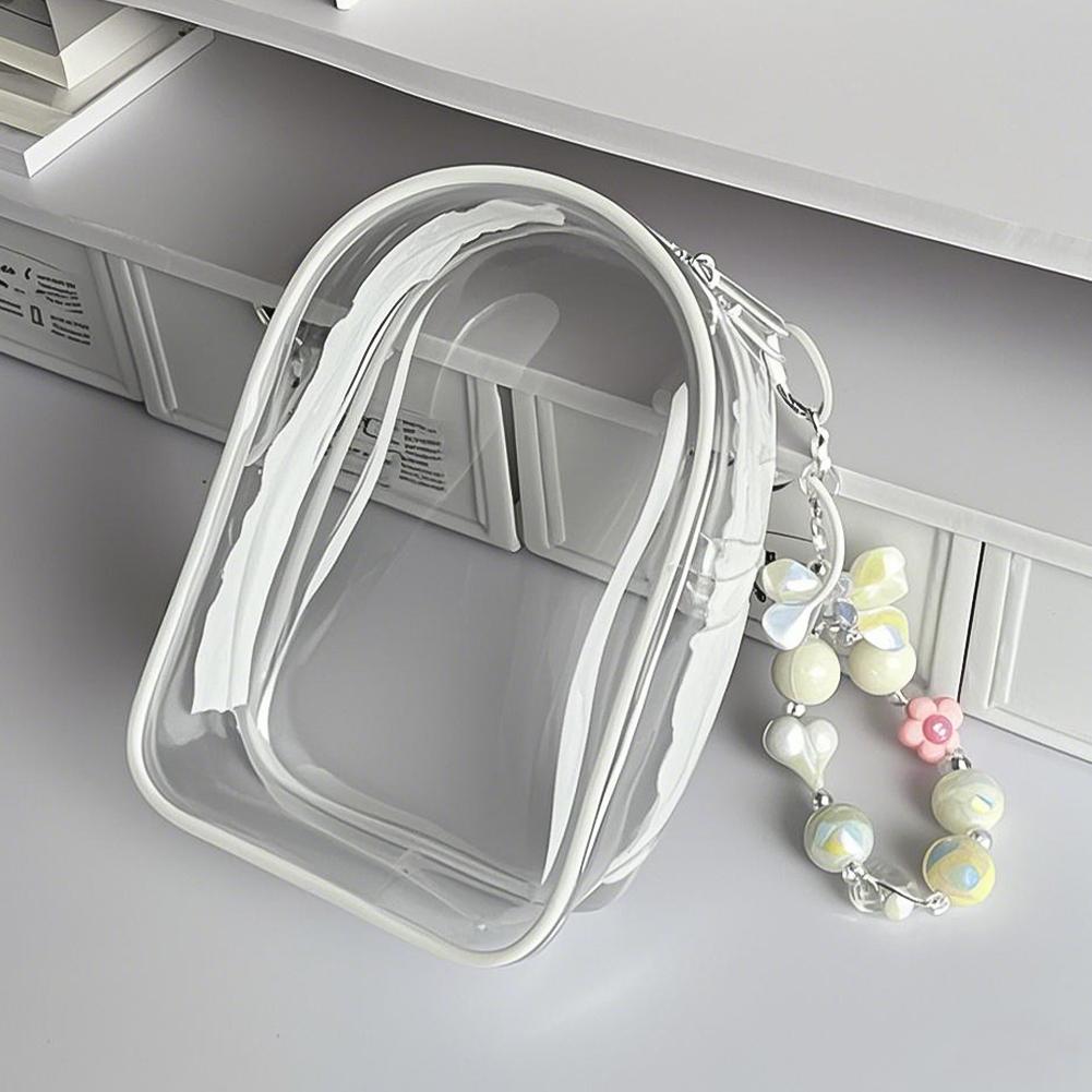 Для 17см Labubu V2 V3 15см Хлопковой Куклы Наряд Сумка Через Плечо Болевая Сумка ПВХ Сумка для Хранения Сумка для Демонстрации Кукол