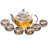 Набор для чая Кунг-фу 400/600 мл, термостойкий чайник, элегантный набор чайных чашек, для дома