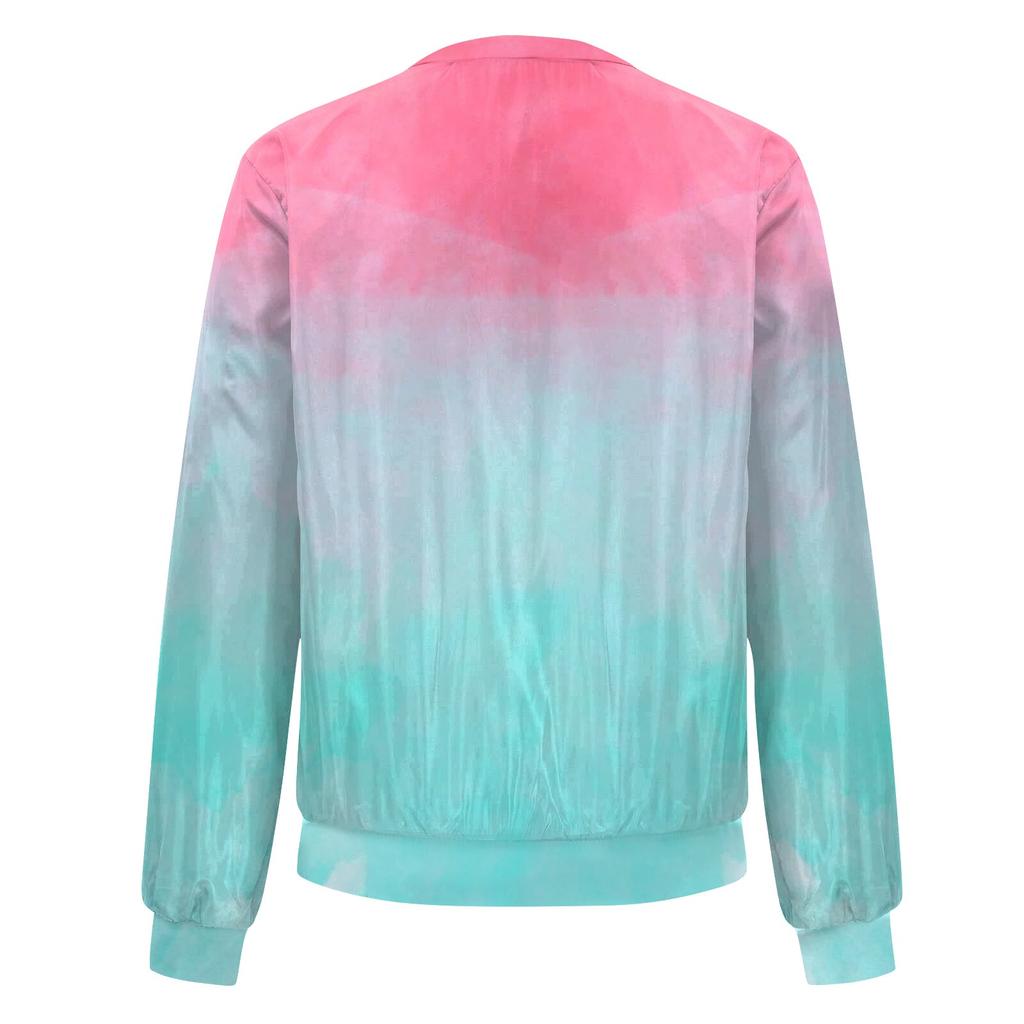 Куртки для женщин, легкие укороченные куртки с длинным рукавом на молнии, модная верхняя одежда с принтом, повседневные стеганые куртки с карманами