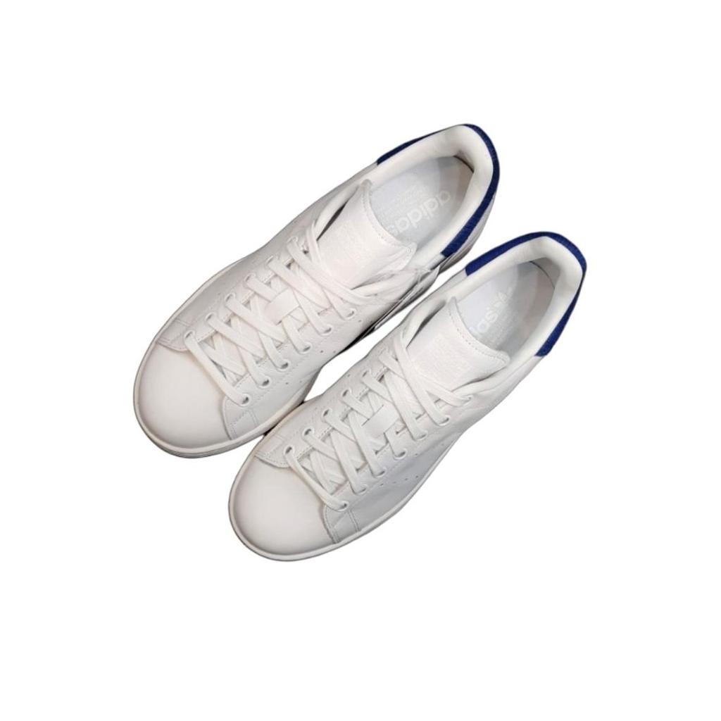 Adidas Originals Stan Smith Round Toe Lace-Up Comfortable Versatile Non-Slip Shock Absorbing Durable Low-Top Sneakers Unisex Sneakers White S75559