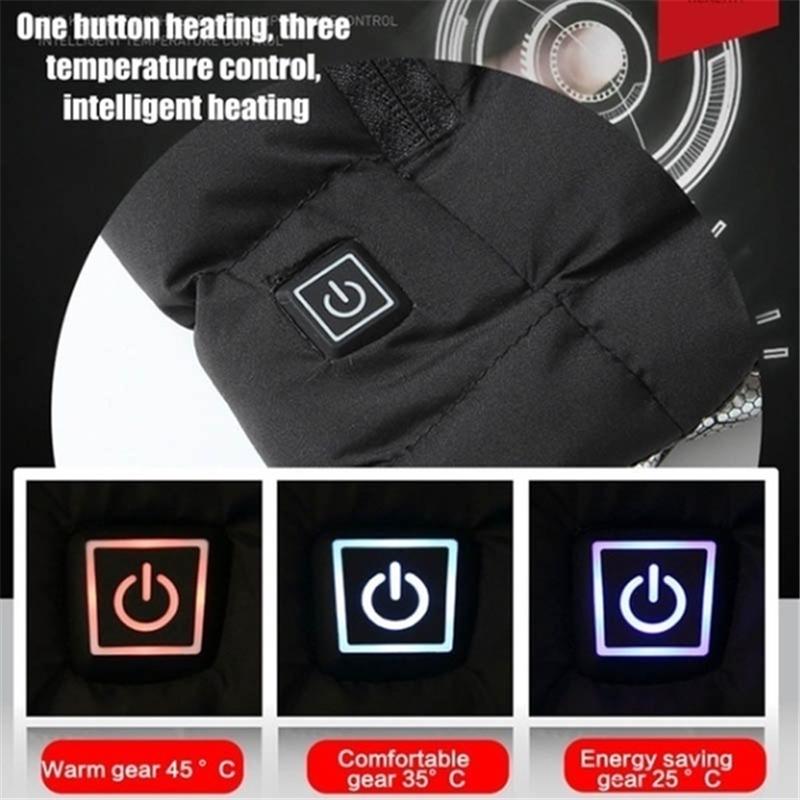 Новая обновленная версия унисекс USB жилет с электрическим подогревом куртка грелка зимний жилет для кемпинга на открытом воздухе регулировка температуры