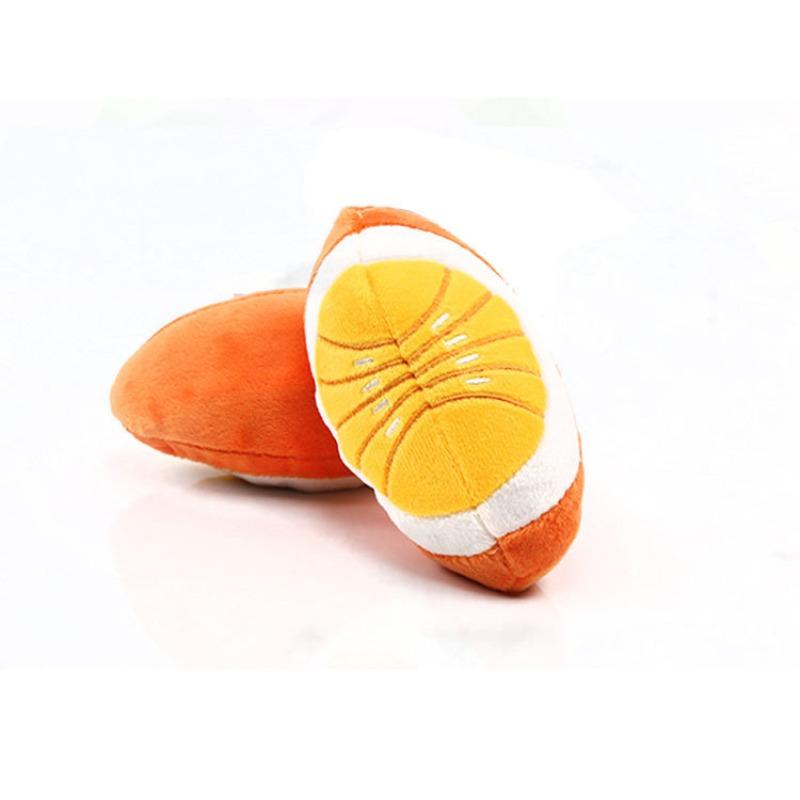 Dog Vocal Toys, Pet Cat Toys, Tangerine Plush Dogs, Fruits and Vegetables, Cat Supplies, Corgis