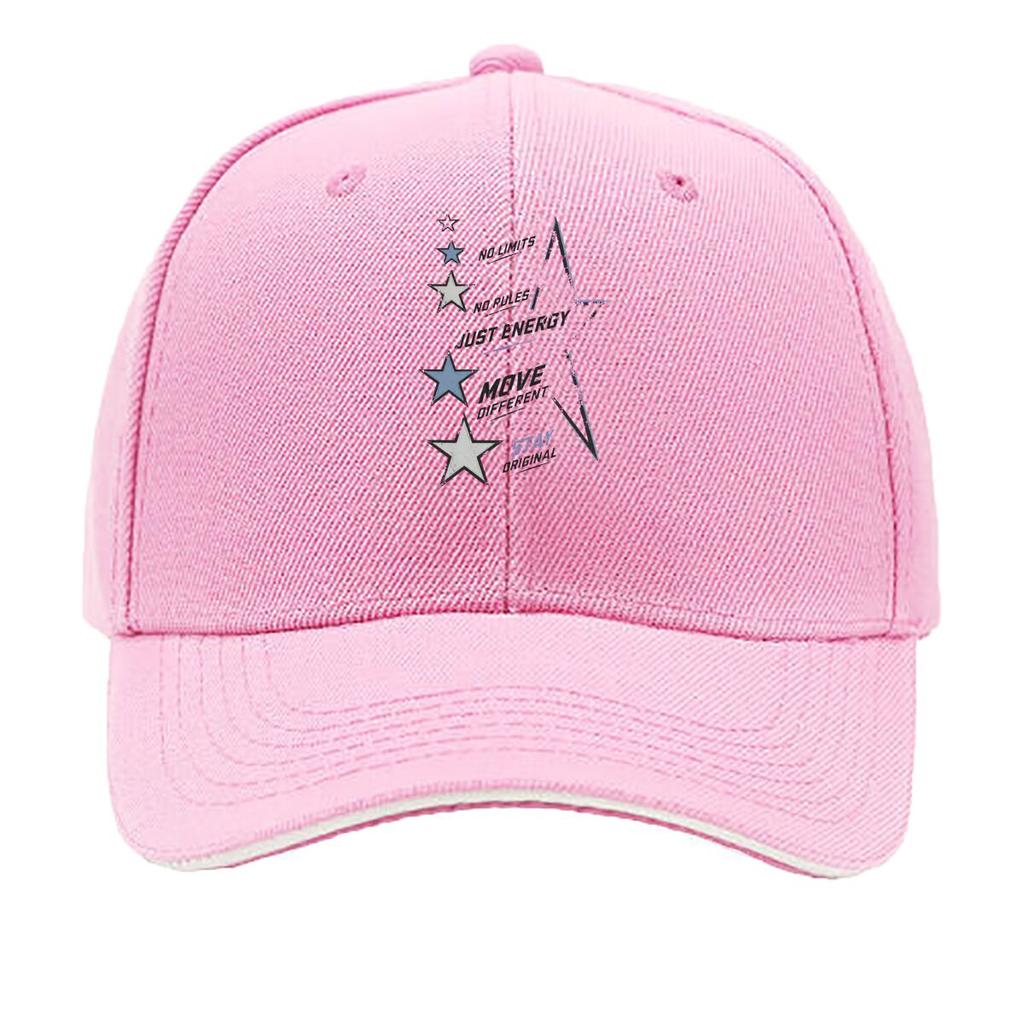 Minimal Urban Star Outline Graphic Sandwich Baseball Cap Sun Cap Outdoor Workouts Hat