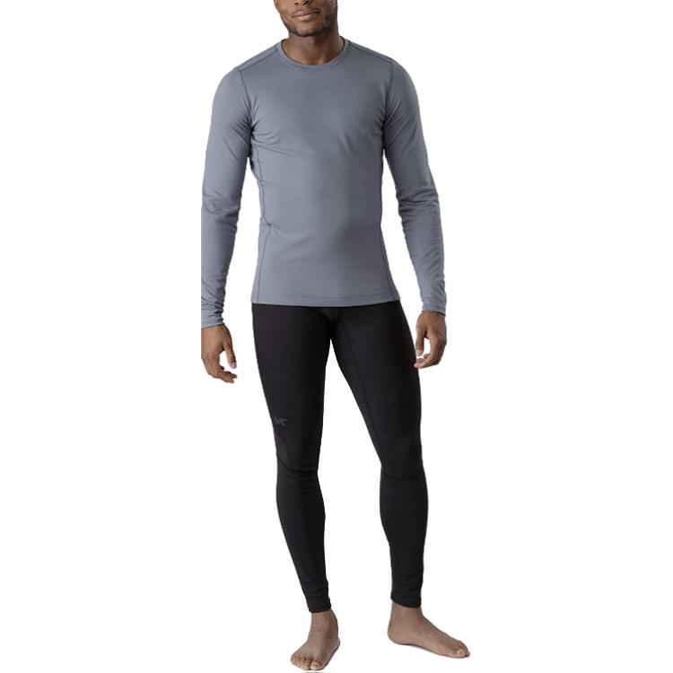 Arcteryx Серия Cronin Фазаар Низ Однотонный Флис Теплые Штаны Мужские Низ Черный 16259