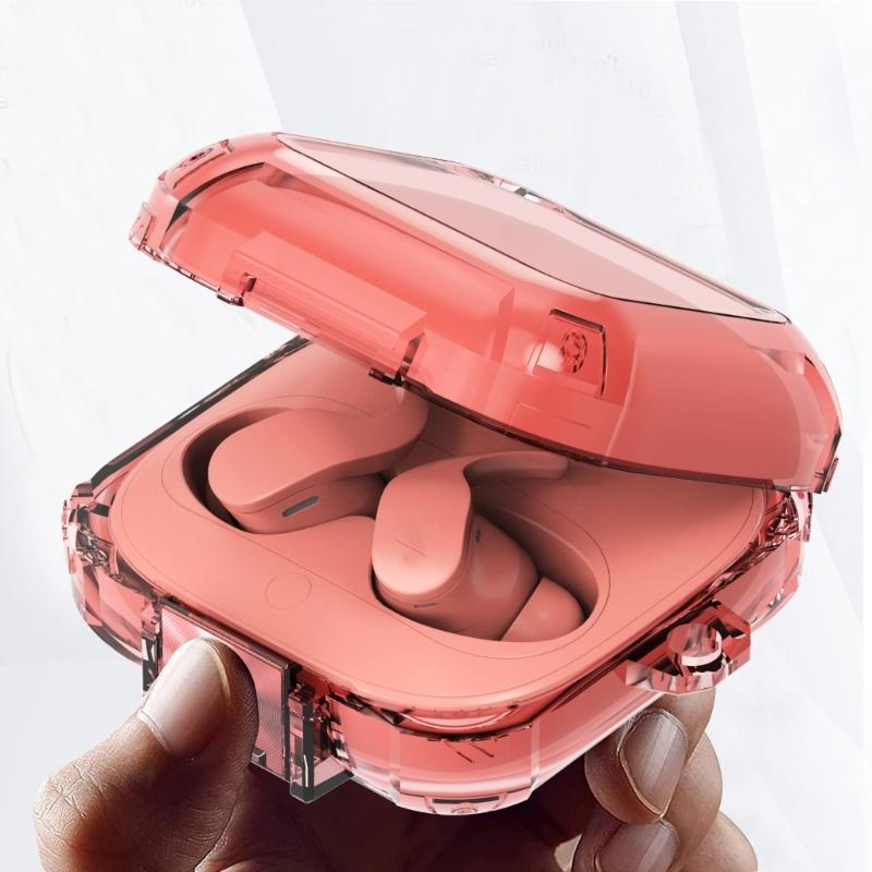 High Transparency TPU Cover For FitPro Wireless Earphones Case Featuring AntiDrop Protections Perfectly Fit Design Bag
