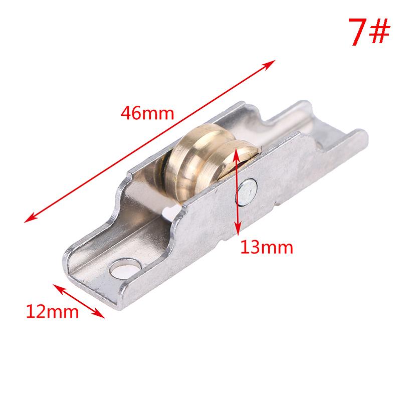 1 Pcs Stainless Steel Window Pulley Sliding Door Roller Runner Wheel Track Pulley