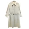 90s Made In Japan Old Stainless Collar Coat 4S Gurege Women Used