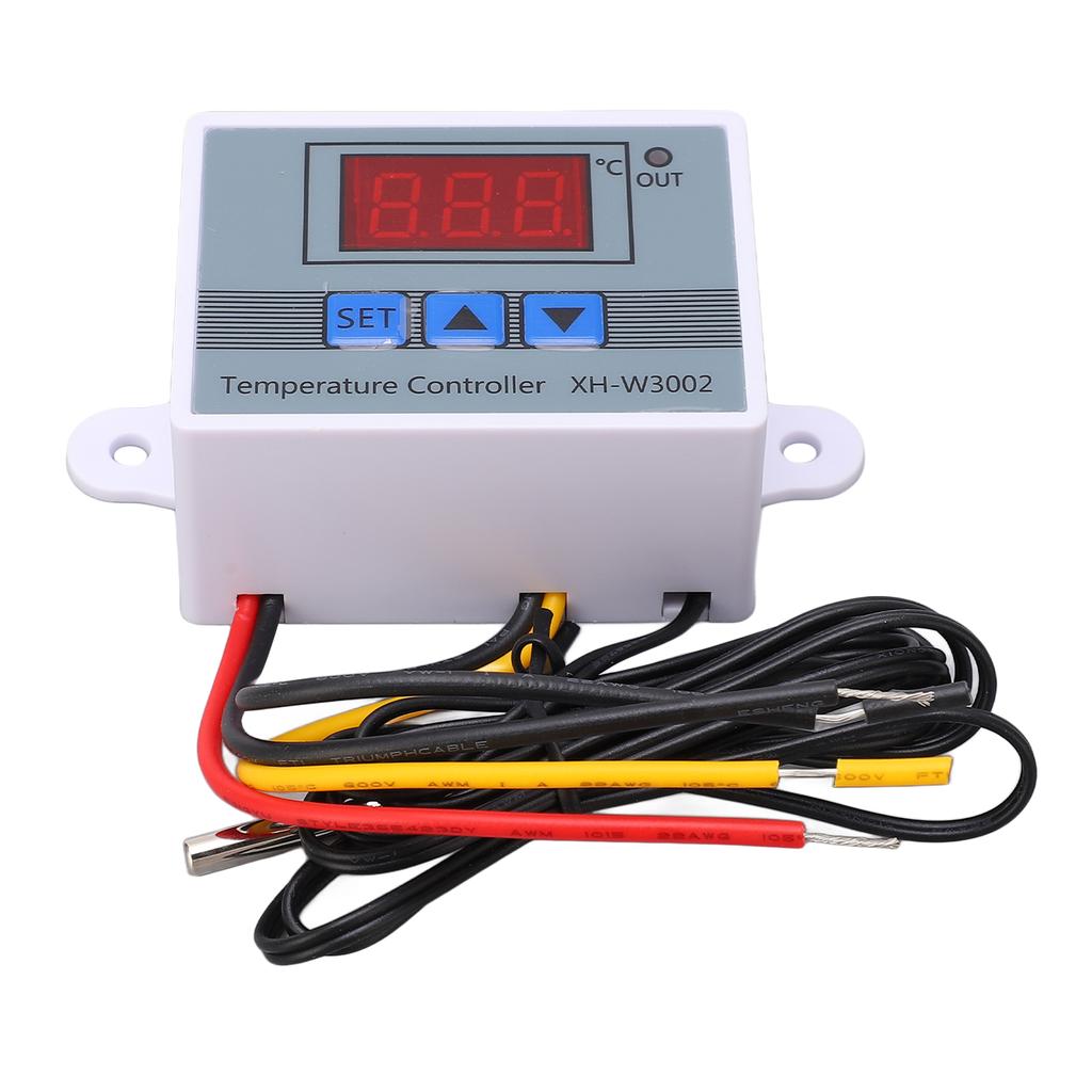 Digital Temperature Controller Thermostat Heating Cooling Switch with Waterproof Probe 10A