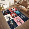 Christmas Nightmare Floor Mat Perfect for Outdoor Balcony Game Room Decorate room Anti-slip Rug Decorate Offices Birthday/Christmas Gift
