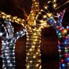 Solar LED Rope Lights Fairy Tube Light String Outdoor Waterproof 8 Mode 5M/10M/20M Light for Home Garden Christmas Wedding Decor