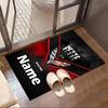 Custom Name Personalized Chevrolet Corvette Print Carpet, Versatile Home Decor Rug, for Playroom, Apartment, Balcony, Entryway, Hallway Gift
