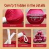 Brocade Mugwort Health Massage Hammer - Handheld Meridian Tapping & Moxibustion Hammer, Red, Perfect Holiday Gift