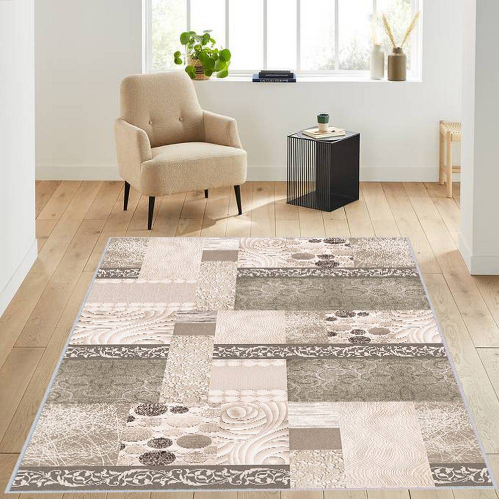 Eliana Home Washable Printed Carpet LNA1314