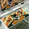 Cartoon Cute Little Black Cat Large Mouse Pad Work Station Computer Keyboard Nonslip Mat Dormitory Thickened Wrist Cushion