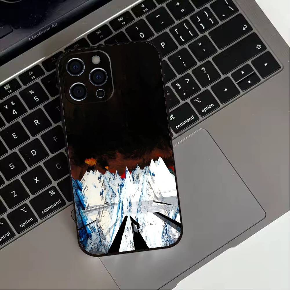 Classic R-Radiohead Rap Band Phone Case For iPhone 17,16,15,14,13,12,11 Plus,Pro Max,XS,Soft Silicone Black Cover