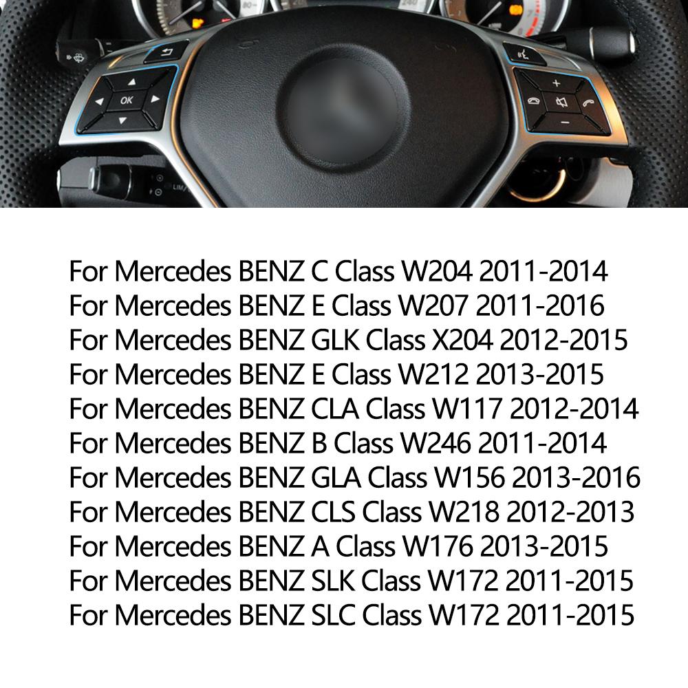 Автомобильный переключатель на рулевом колесе, многофункциональная кнопка для Mercedes BENZ CEA GLK Class W204 X204 W212 W156 W246 W207 W117