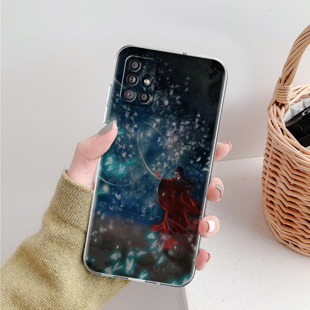 Чехол для телефона «Благословение Небожителя» для Samsung Galaxy A51 A71 A21S A12 A11 A31 A41 A52 A32 5G A72 A01 A33 A13 5G Прозрачный чехол