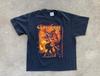 Vintage OZZFEST 2001 Black Cotton T-SHIRT Size Large Concert Tour Black Sabbath Marilyn Manson Linkin Park Slipknot Nu Metal Y2K 2000s