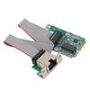 Карта Mini PCIE Gigabit Ethernet 10 100 1000 Мбит/с Полнодуплексная Полудуплексная Сетевая карта VLAN LAN Адаптер Конвертер для Настольного ПК