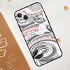 Племенной чехол в стиле маори, полинезийский, самоанский для iPhone 17 Pro Max 17 Air 16 15 14 13 12 11 Pro Max Plus Mini 16e Funda Чехол