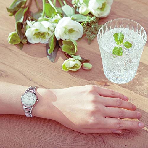 Citizen Xrossea EC1165-51W Eco-Drive Radio-Controlled Watch, Titania Line Happy Flight Series, Women's