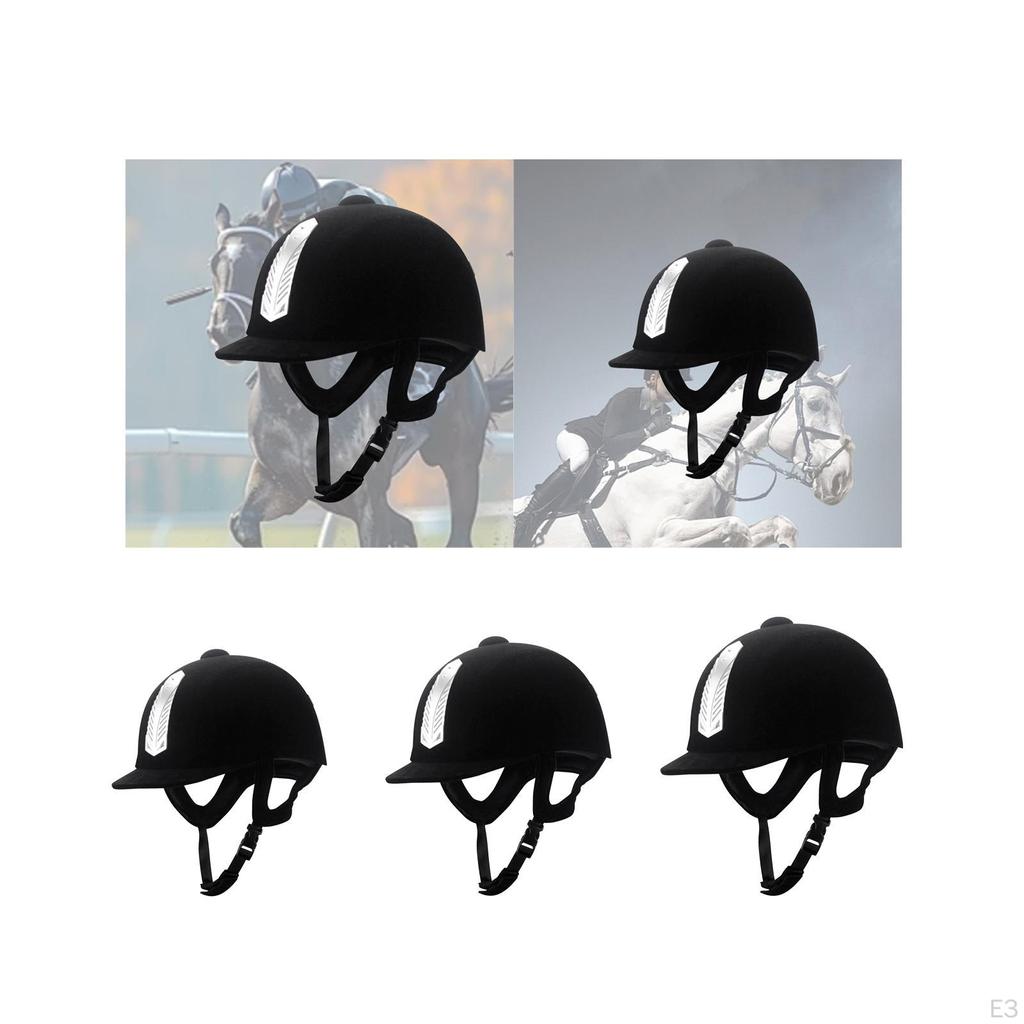 Конный шлем Шапка для верховой езды Задняя боковая вентиляция Скейтборд Велоспорт Мужчины Женщины Обучение