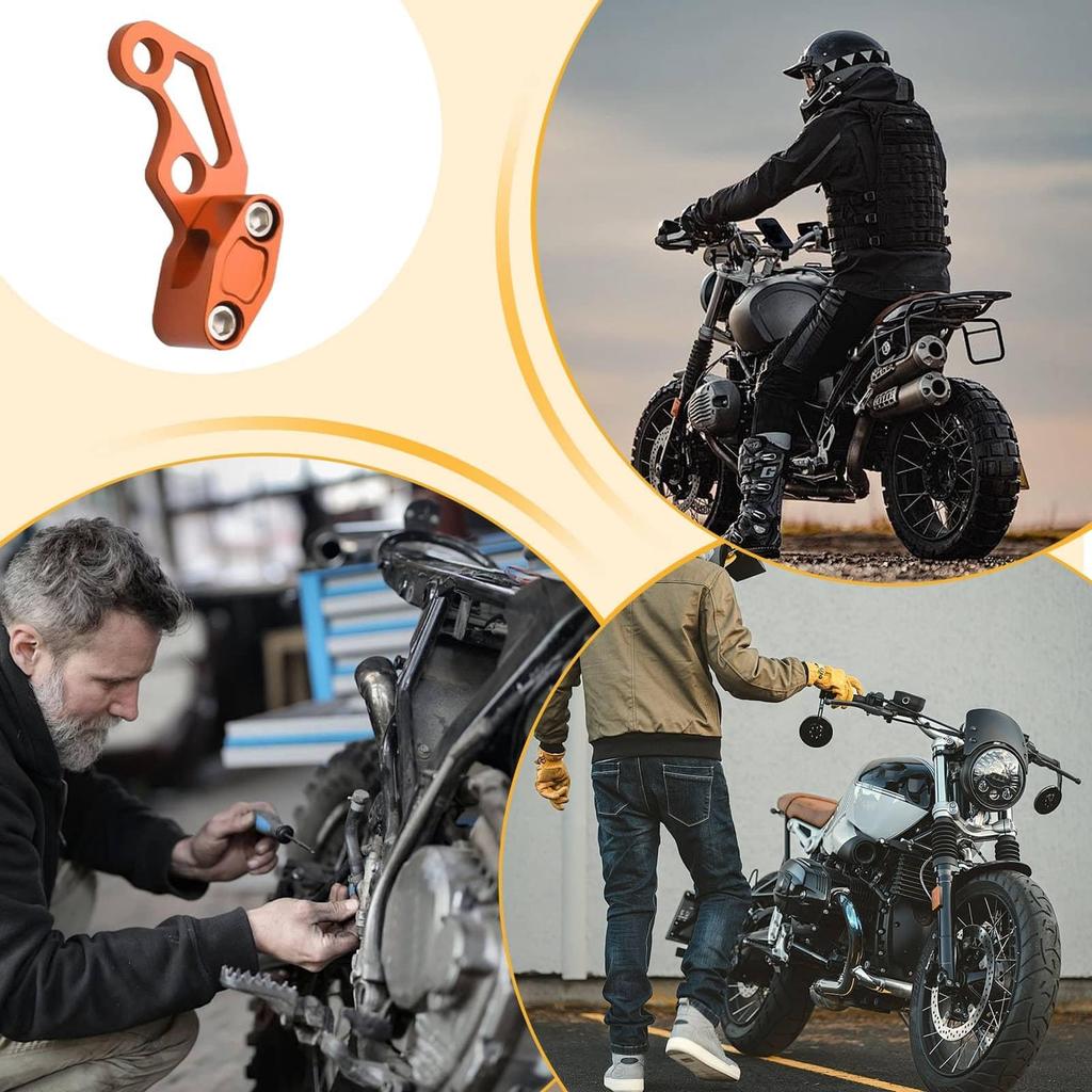 Motorcycle Brake Cable Clamp, Motorcycle Brake Hose Clip - Cable Holder Organizer Motorcycle, Electric