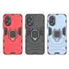 Для чехла OPPO A18 Крышка OPPO A18 Capas Новый Противоударный Бронированный Бампер для Телефона Заднее Кольцо Магнитный Держатель Для Чехла OPPO A18 A 18 Fundas
