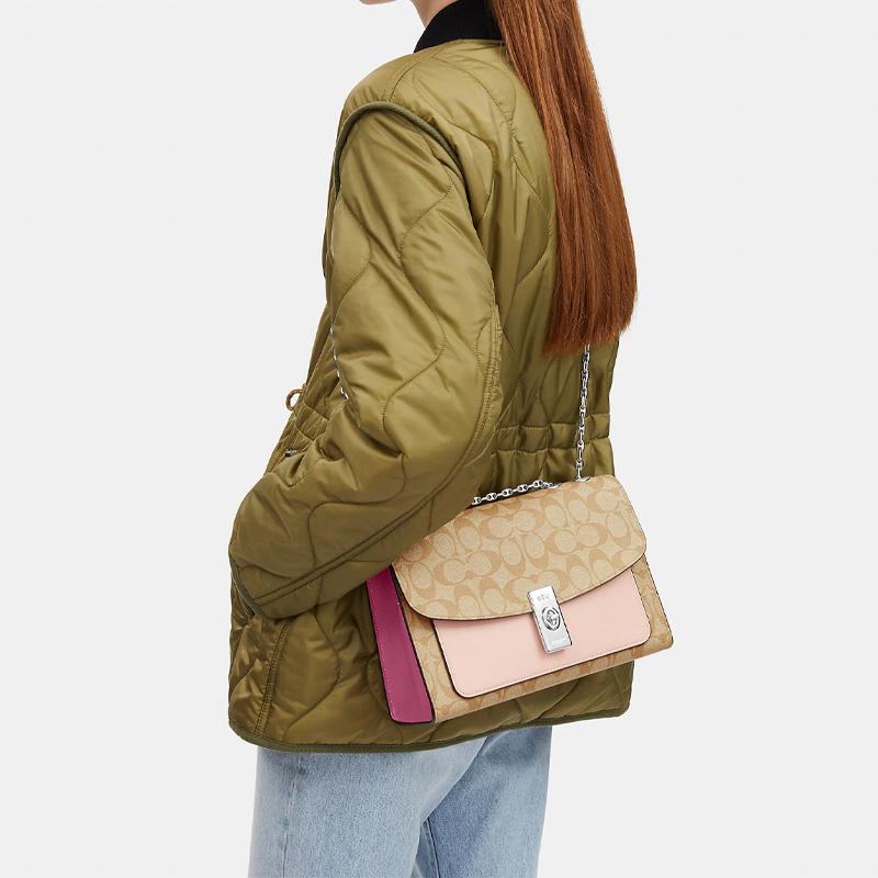 New COACH Lane Shoulder Bags CJ861-SVVSB