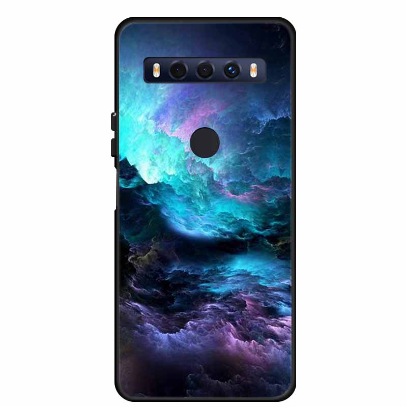 Для чехла TCL 10 SE 10SE Coque Черный ТПУ Силикон Мягкая задняя крышка Чехлы Для телефона TCL 10 SE 6.52" Funda Сумка Защитный чехол
