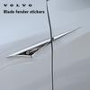 2 шт. Металлический логотип Наклейка-значок на крыло автомобиля Для VOLVO XC60 XC90 S60 S90 XC40 V90 S40 V40 XC70 C30 C70 S80