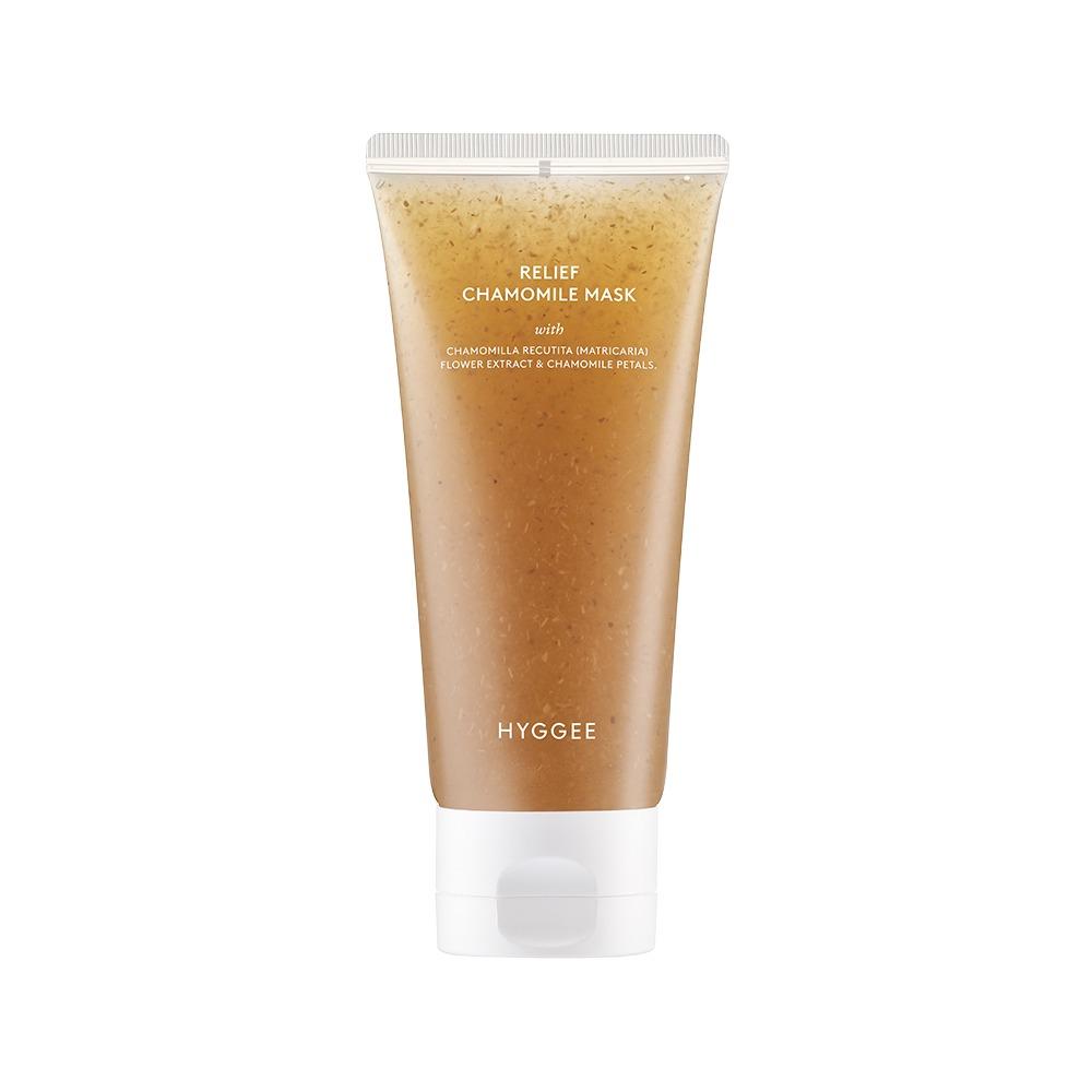 HYGGEE Relief Chamomile Mask 95ml Gentle Exfoliating Wash-off Face Pack
