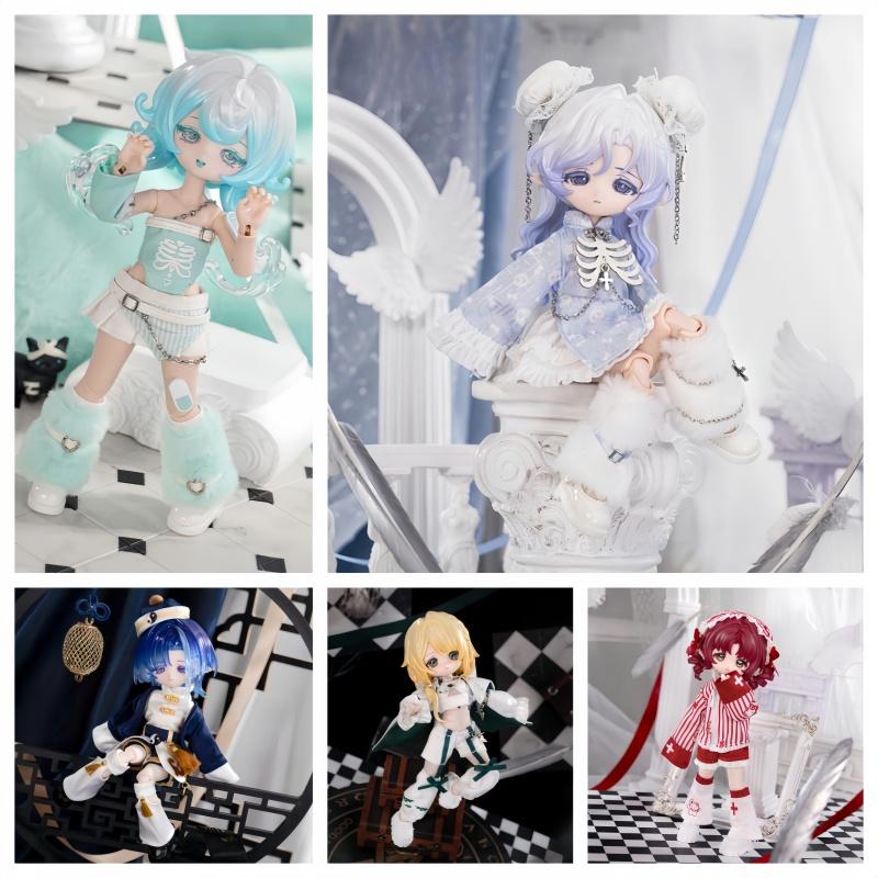 Come4free 1/12 Одежда для BJD Ежедневная коллекция Одежда для кукол Ob11 Разные стили Изысканный милый модный набор Декоративные подарки