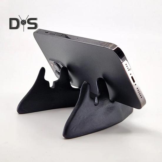 Держатель для телефона в виде черепа, подставка для очков из смолы, украшение для рабочего стола, сверхпрочная нескользящая настольная стойка для очков для мобильного телефона, подарок на Хэллоуин