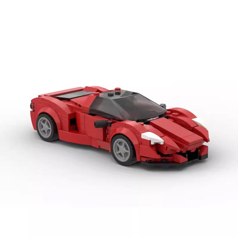MOC-42633 Набор строительных блоков Enzo V2 Скорость 8 Модель гоночного автомобиля Подарок для мальчиков