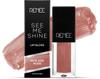 Блеск для губ RENEE See Me Shine - Nice And Nude 2,5 мл | Глянцевая, Нелипкая и Несушащая Формула | Долгосрочный Увлажняющий Эффект | Компактный и Легкий t
