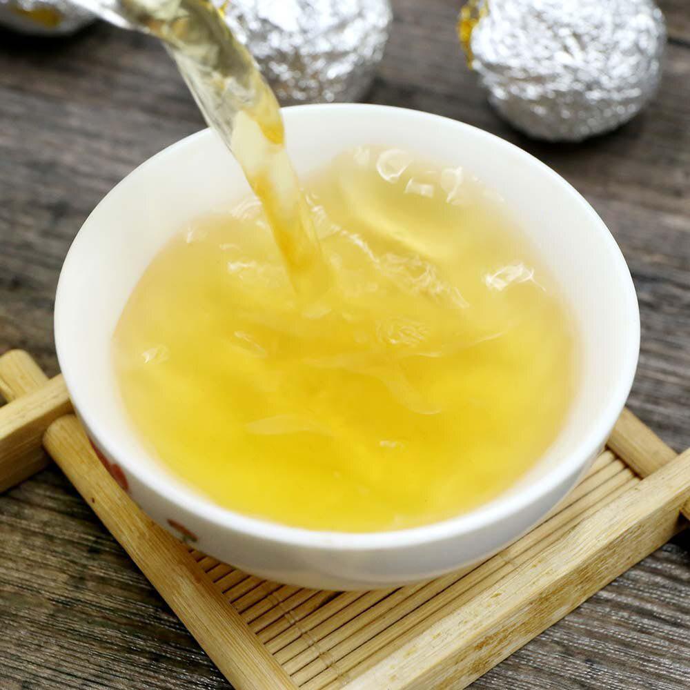 Китайский чай Шэн Пуэр 2017 года И Ву Большое Дерево «Жемчуг Дракона» Мини сырой Пуэр Туоча 50г