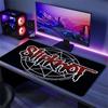 Slipknot Red Nonagram Logo Large Gaming Mouse Pad Non Slip Desk Mat for Heavy Metal Band Fan Decor