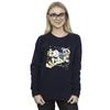 Disney Womens/Ladies Goofy Reading In Space Sweatshirt