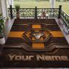 Custom Text Printed Rug Wolverhampton Wanderers Football Non Slip Floor Carpet For Home Room Decor