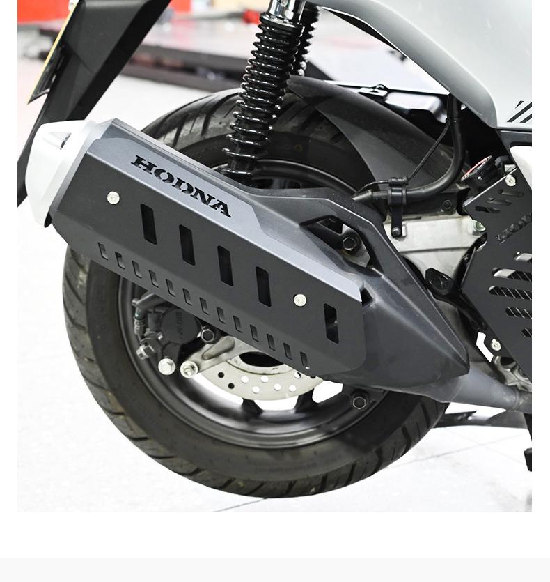Compatible Accessories for Honda NS150XC: Front & Rear Bumpers, Exhaust & Radiator Covers
