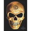 [A1618] - Retro Metal Plaque 'Omega Skull' (skull) - 20x15cm