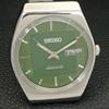 Seiko АВТОМАТИЧЕСКИЕ 6309A ВИНТАЖНЫЕ ЯПОНСКИЕ МУЖСКИЕ ЧАСЫ ЗЕЛЕНОГО ЦВЕТА a701452-5
