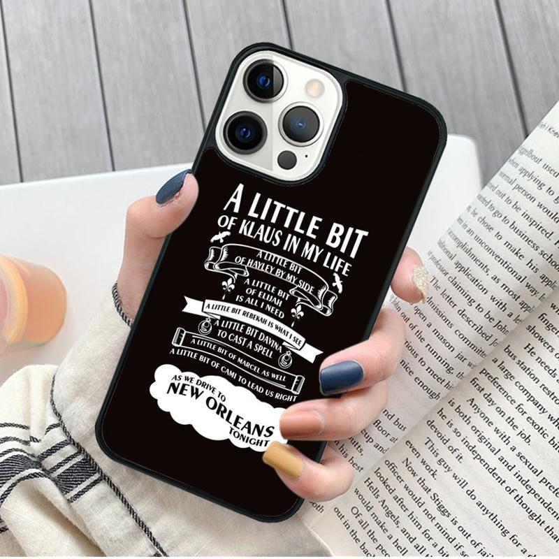 The Originals Vampire Poster Phone case For iPhone 17 Air 16 15 14 11 12 13 Pro MAX Plus cover shell coque