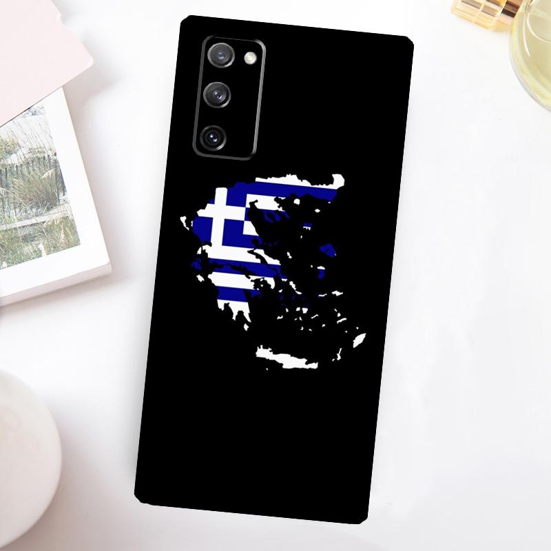Греция Греческий флаг Чехол для телефона для Samsung Galaxy S26 S25 Ultra S24 FE S20 S21 FE S22 S23 Plus S10 S25 FE Чехол