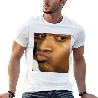 Conceited Reaction Twitter Meme T-Shirt Daily Wear Plain Short Sleeve Shirt