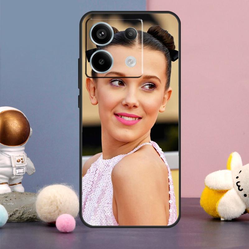 Чехол Милли Бобби Браун для Xiaomi Redmi Note 13 11 9 10 12 Pro Plus 12S 11S 10S 9S Redmi 12 10C 12C 13C