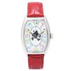 Тщательно отобранная модель наручных часов унисекс большого размера типа «тонно» с автоматическим заводом, выполненная в цвете Минни Маус, ремешок из натуральной кожи, изготовленный